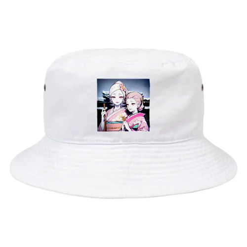 白く透き通る肌の娘達 Bucket Hat