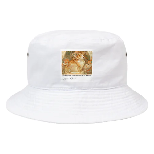 フワフワ茶トラ猫 Bucket Hat