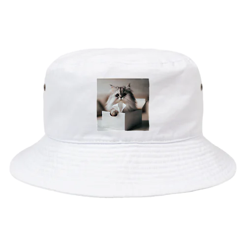 暖かいにゃ〜 Bucket Hat