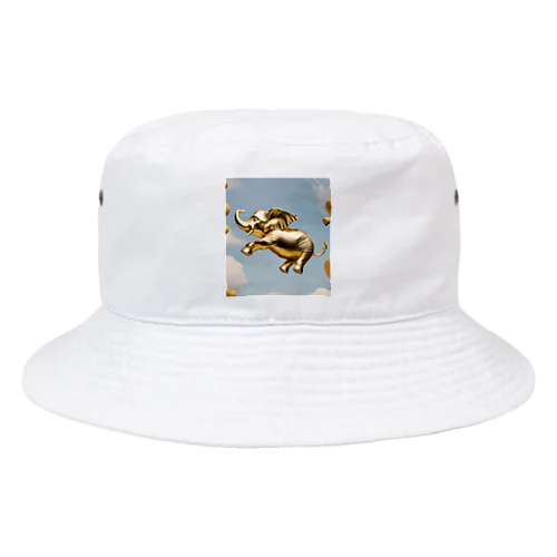 空飛ぶ黄金の象 Bucket Hat