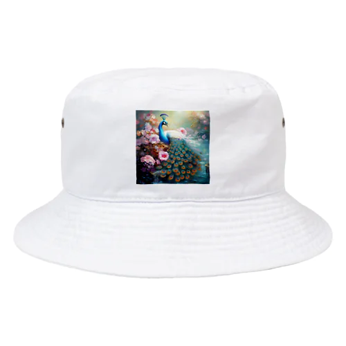 孔雀　なでしこ1478 Bucket Hat