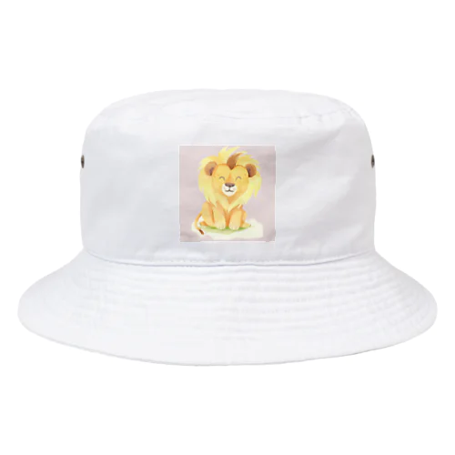 にっこりライオン Bucket Hat