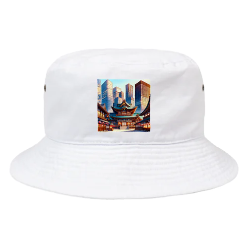 Harmony of Eras: The Tokyo Tapestry Bucket Hat