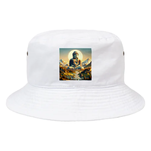 Majestic Serenity: Dawn of Enlightenment Bucket Hat