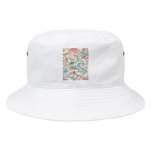 穏やかなカール Bucket Hat