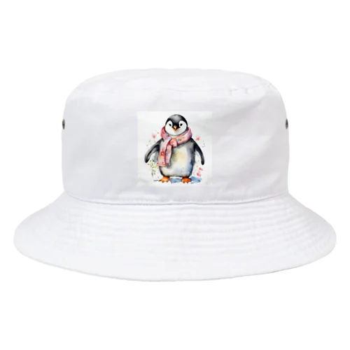 春を迎えるペンギン Bucket Hat