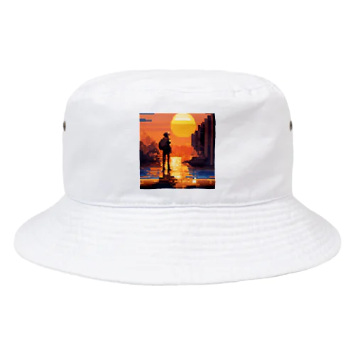 夕日の眺め Bucket Hat