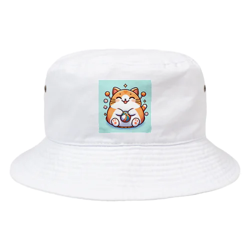 まるねこ37 Bucket Hat