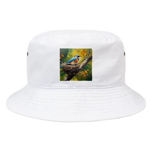 営巣している鳥 Bucket Hat