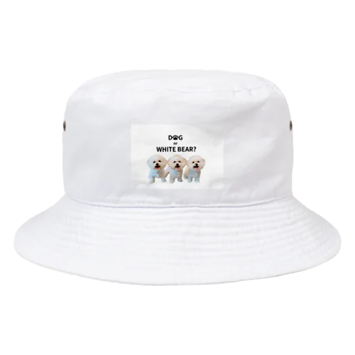 もふもふBEAR Bucket Hat