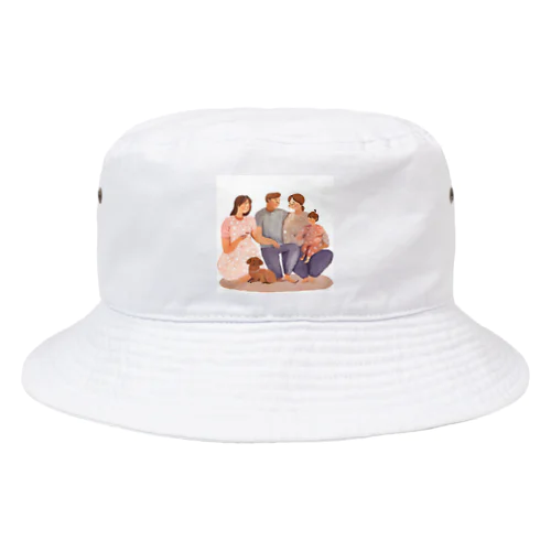 家族だんらん Bucket Hat