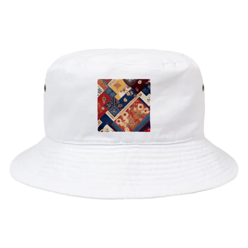 韓国混じりの和柄スタイル✨ Bucket Hat