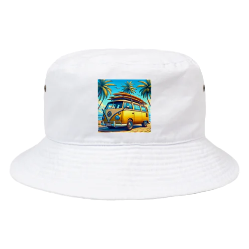 海辺のフォルクスワーゲン Bucket Hat