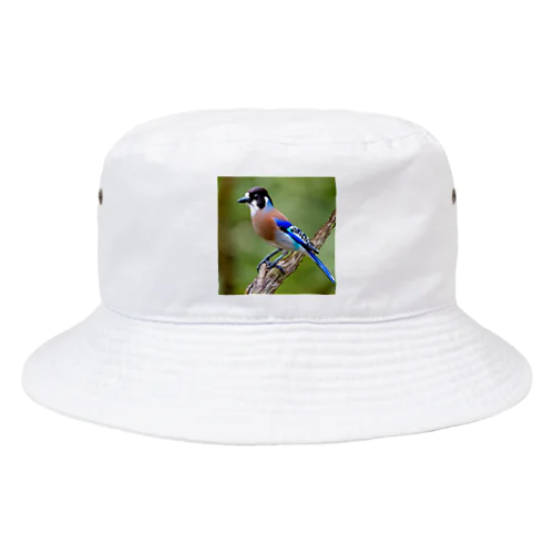 かわいいルリカケス Bucket Hat