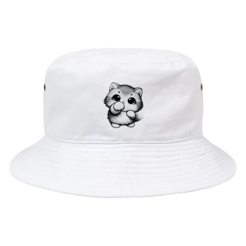 ニャンパンチ Bucket Hat