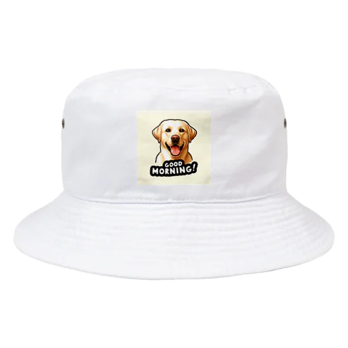 キュートなゴールデンレトリバー Bucket Hat