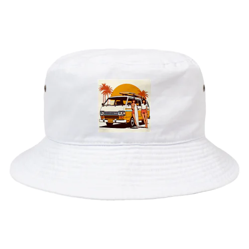 80s CityPop No.21 Bucket Hat