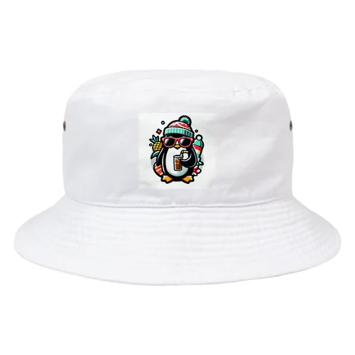 サングラスペンギン Bucket Hat