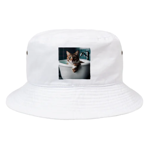 猫の入浴 Bucket Hat