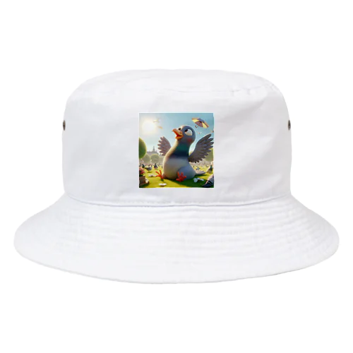 明るい子供のハト Bucket Hat