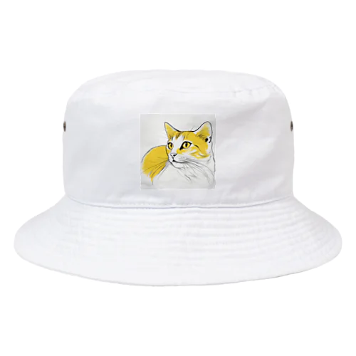 猫スケッチ　たまにゃん Bucket Hat