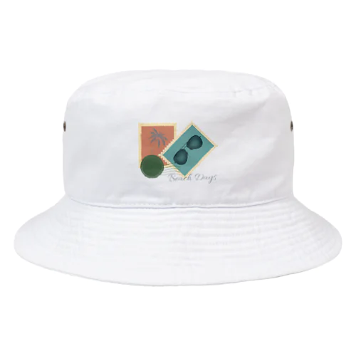 レトロウェーブハーモニー Bucket Hat