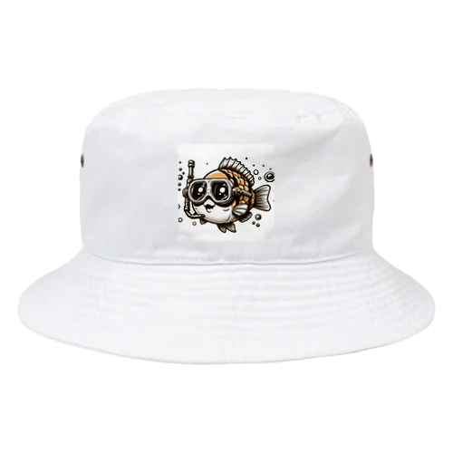 ダイビングフィッシュ Bucket Hat