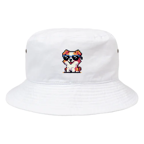 きらりんサングラスわんこ Bucket Hat