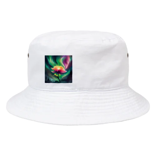 オーロラと一輪の花 Bucket Hat