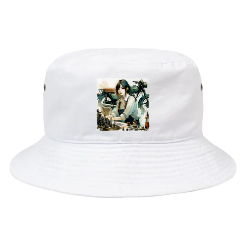 バイク女子サキ Bucket Hat