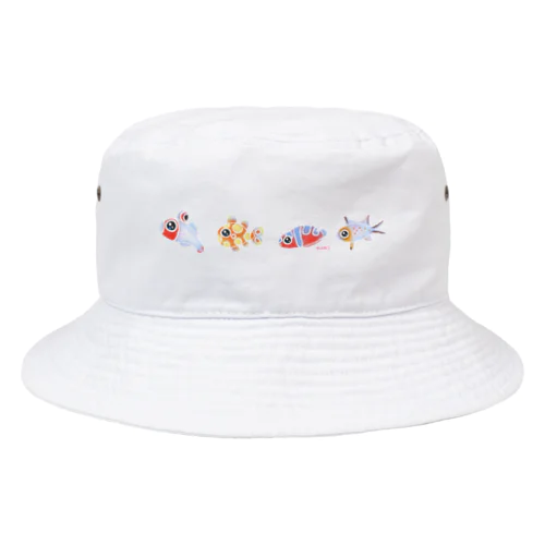 幼魚だから小さいよ Bucket Hat