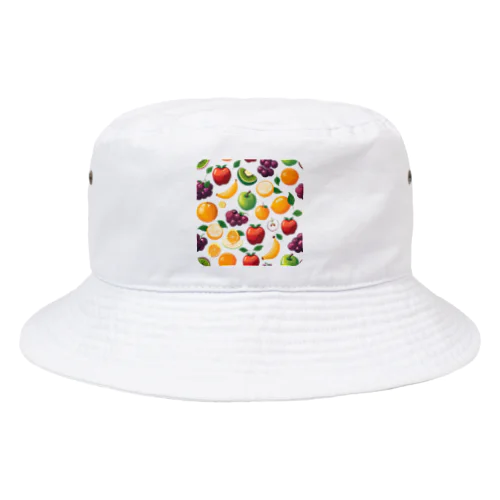 果物柄　#001 Bucket Hat
