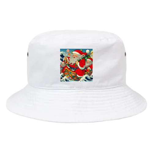 和風サンタクロース Bucket Hat