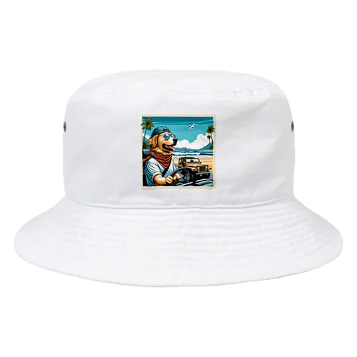 キャップ犬1 Bucket Hat