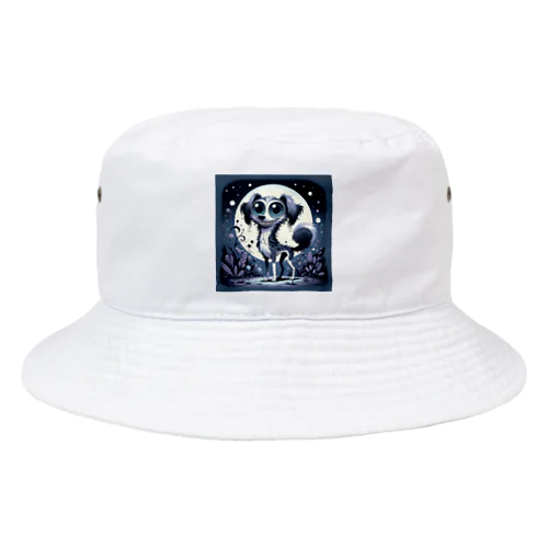 不気味で可愛い犬001 Bucket Hat