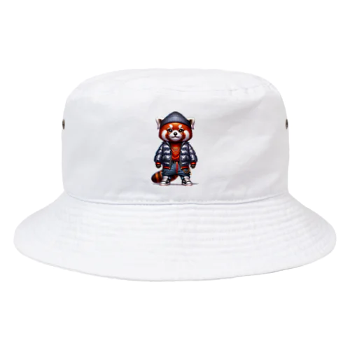 レッサーパンダB Bucket Hat