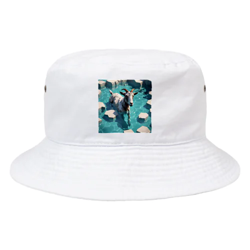 Water goat 2 Bucket Hat