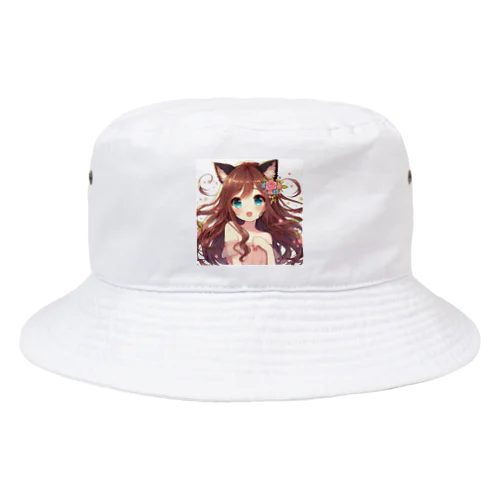 ねこニコばん Bucket Hat