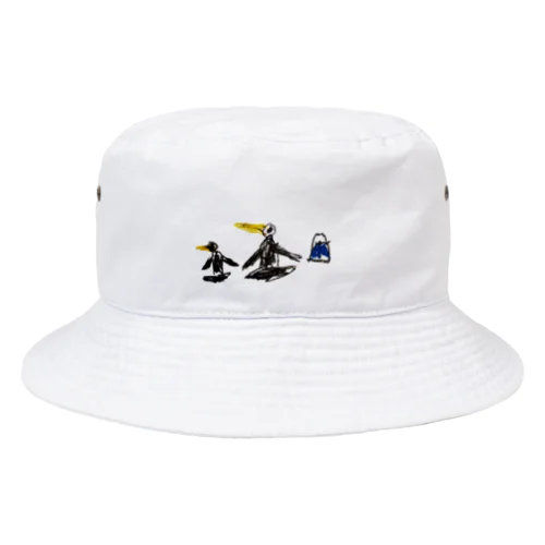 フジサンノペンギン Bucket Hat