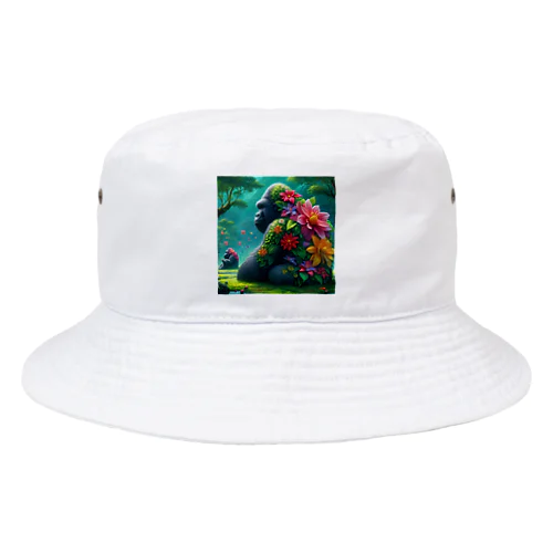 フラワーゴリラ Bucket Hat