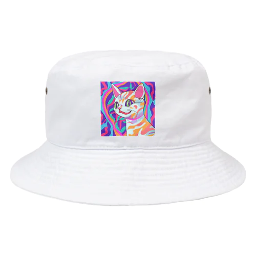 Psy Cat Bucket Hat