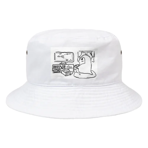 ペンギンの休日 Bucket Hat