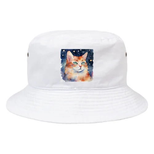 夜空猫 Bucket Hat