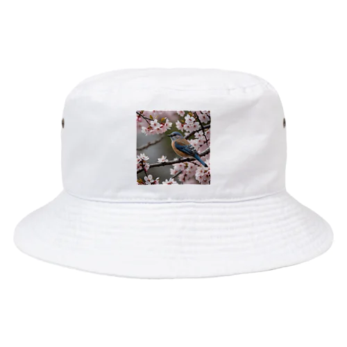 花見鳥 Bucket Hat