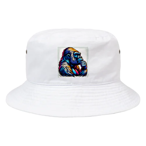 おとぼけゴリラの横顔 Bucket Hat