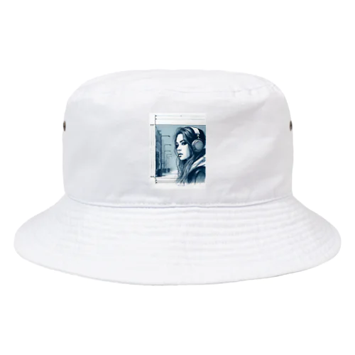 ヘッドフォン Bucket Hat