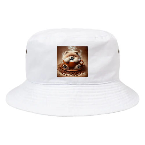 カフェイン犬 Bucket Hat