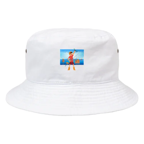 釣りボーイ：ヨッシャー！ Bucket Hat