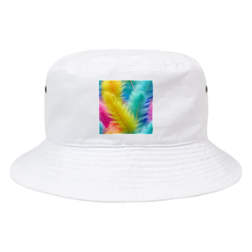 羽根のカレイドスコープ Bucket Hat