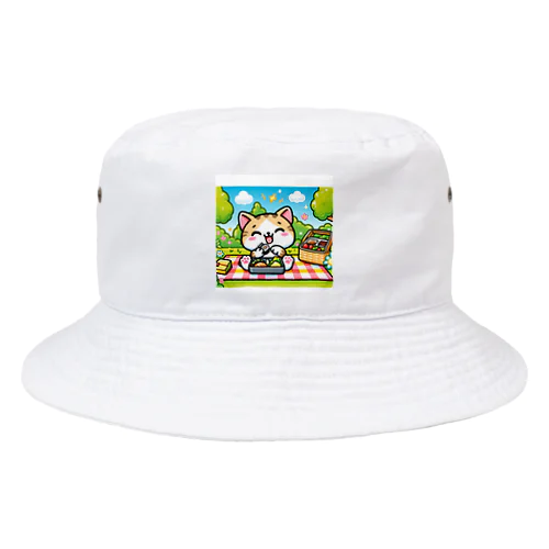 遠足の楽しいお弁当タイム Bucket Hat